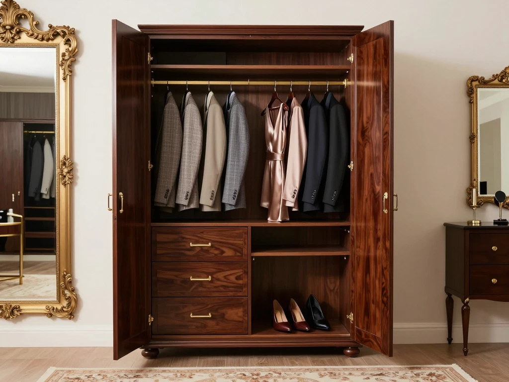 Klassiek elegante garderobe